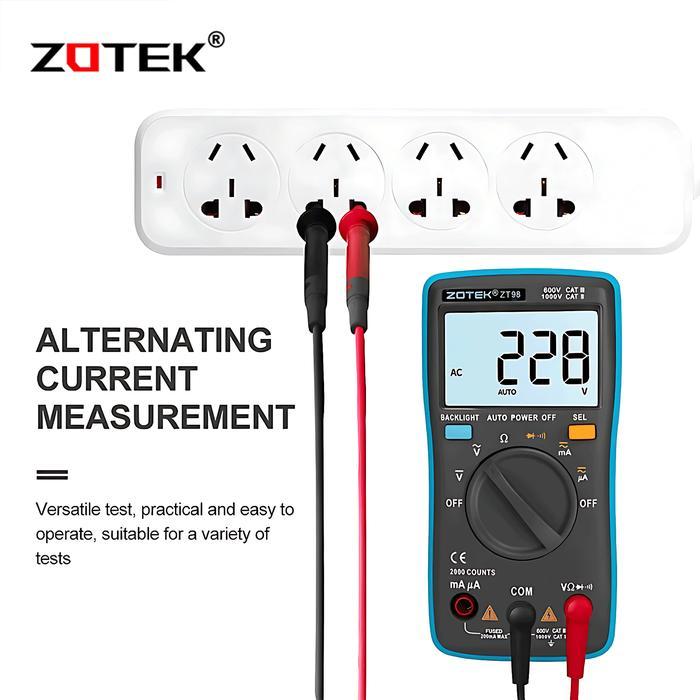 AVOMETER DIGITAL ZOTEK ZT98 / MULTITESTER DIGITAL ZT98 *