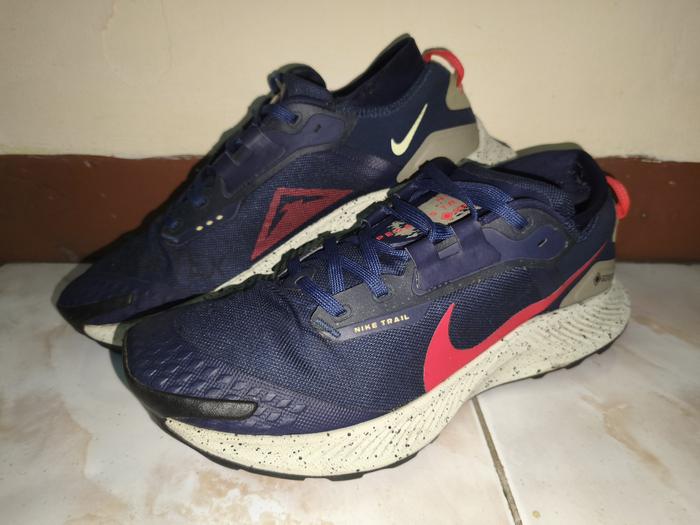 N1k3 Pegasus Trail 3 Gore-Tex Navy, Size 48.5/32cm China (2nd, Kondisi 95%, Minus bagian kolar kiri 