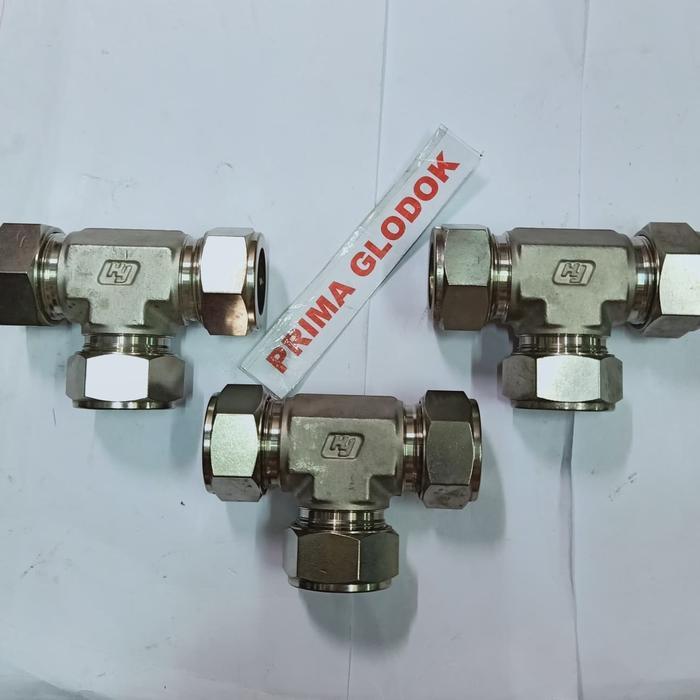 PREMIUM union tee hy-lok 25mm