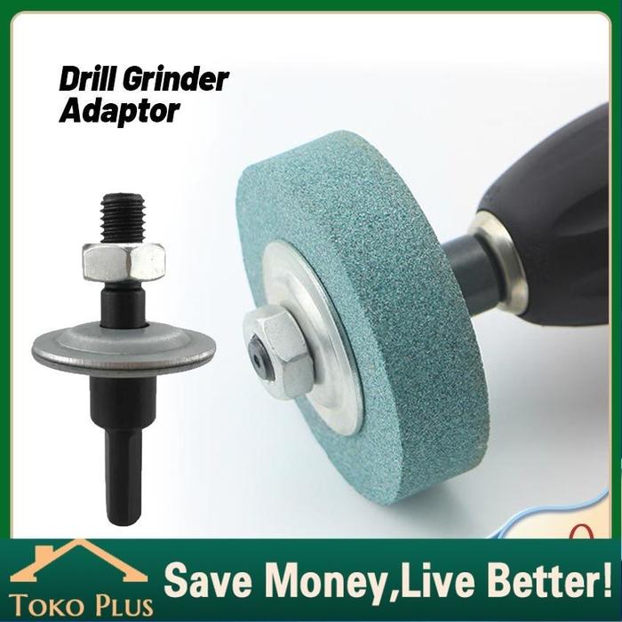 Arbor Gerinda Konektor Adaptor Mesin Bor Ke Mesin Gerinda Untuk Potong Poles Gergaji Set / Adaptor M