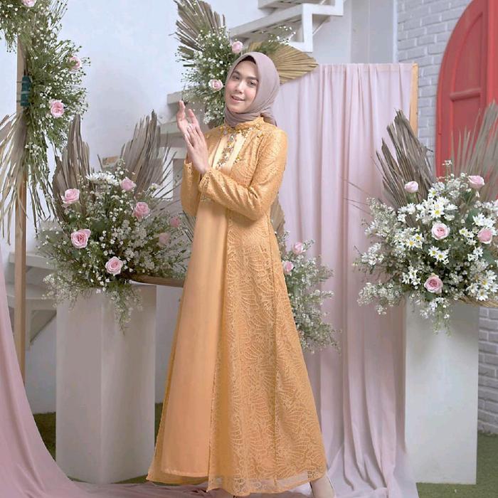 Gamis Valencia Brukat by judith
