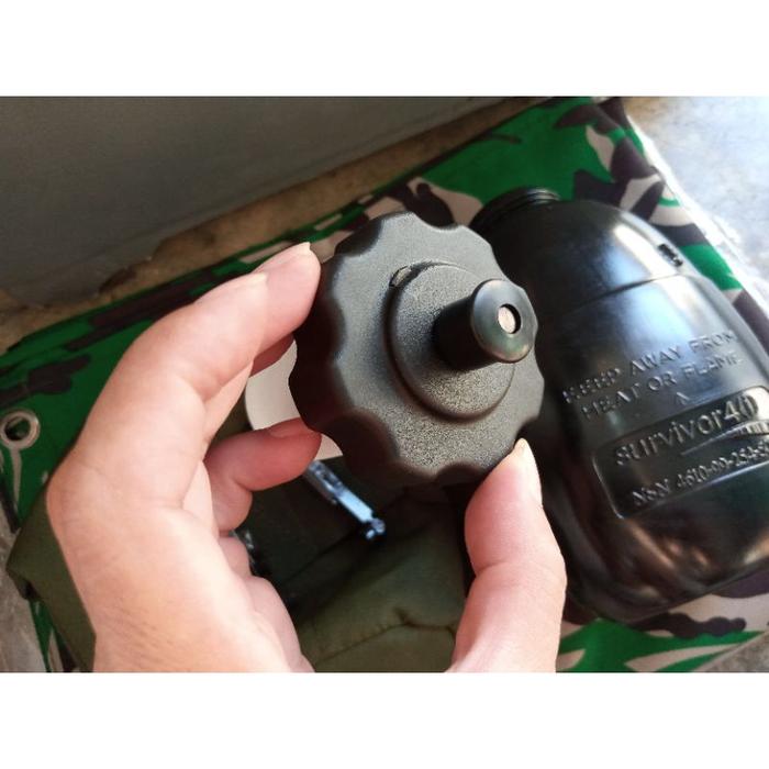 Peples import Survival Army Jatah TNI AL / Botol Minum Outdoor Survivor