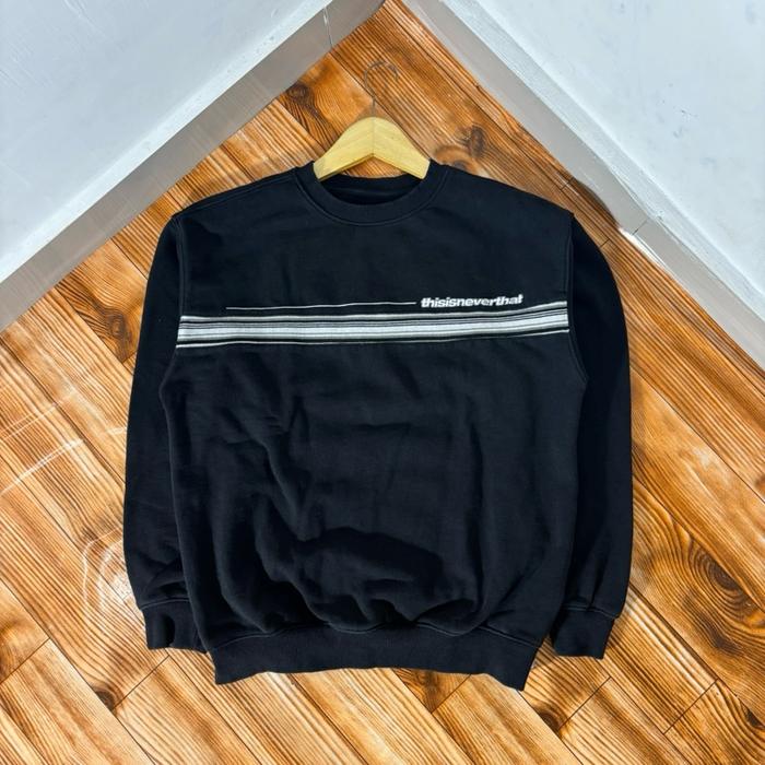Crewneck ThisisNeverThat Black Second