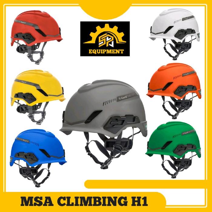 Helm Safety Rescue / Helm MSA Climbing H1 V-Gard Fastrack
