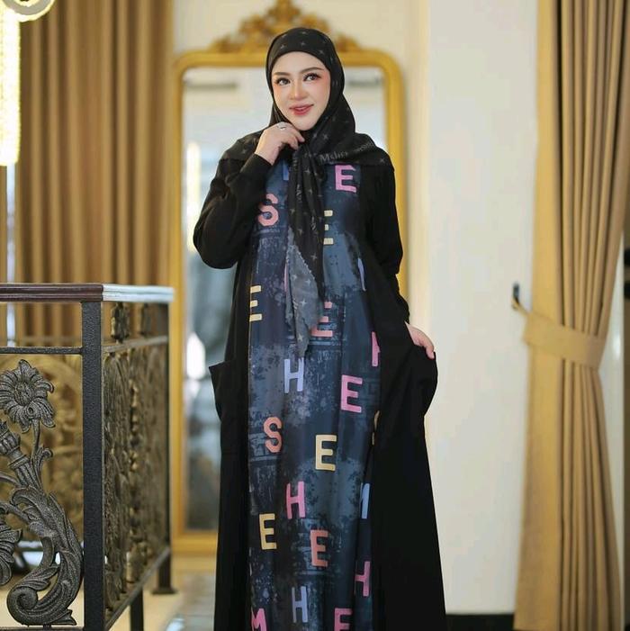 DAVINA SET SCARF BY MSHEE - Syar'i dengan Desain Elegan dan Nyaman untuk Penggunaan Sehari-hari