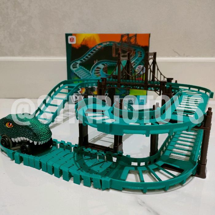 Mainan Anak Dino Track DIY Set Toys