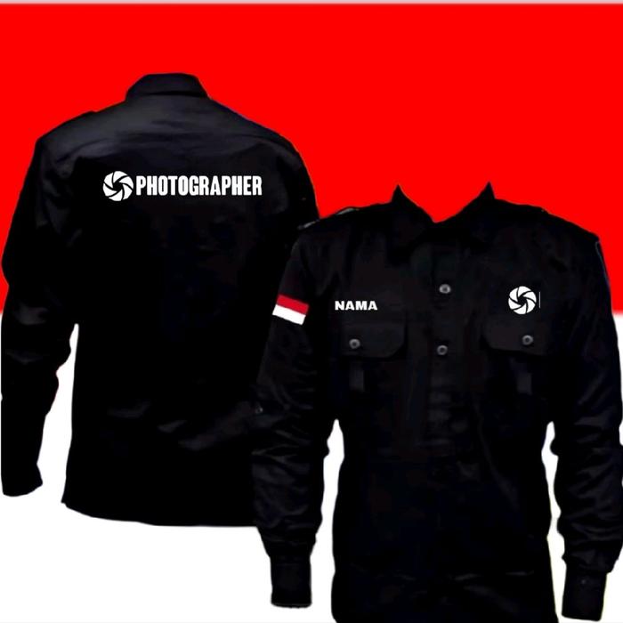 new kemeja photographer baju photographer seragam photographer Pdh photographer kemeja kerja photogr