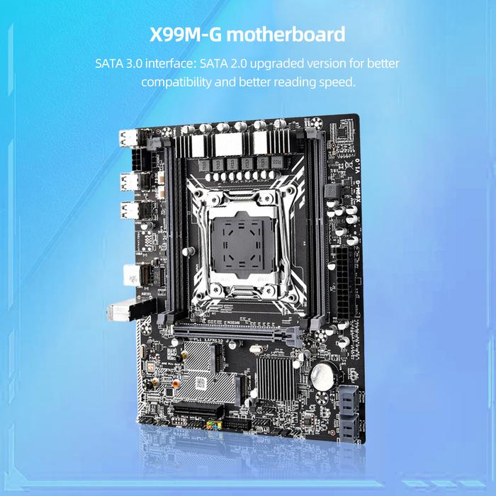 X99M-G Computer MainBoard 4 DDR4 Desktop PC MainBoard MATX Memory