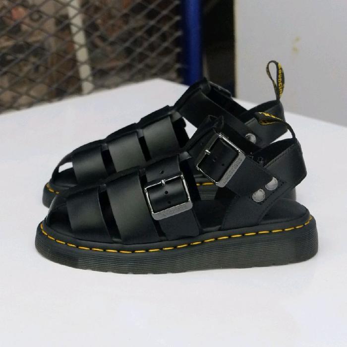 DR. MARTENS GARIN SANDALS BLACK BRANDO UNISEX ORIGINAL BNIB