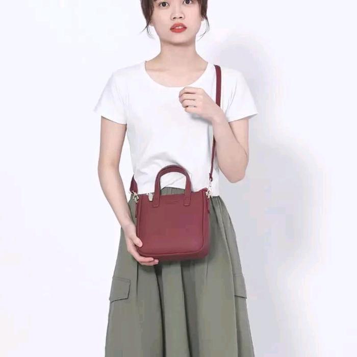 RAVEN TAS SELEMPANG IMUT PENUH GAYA Kulit
