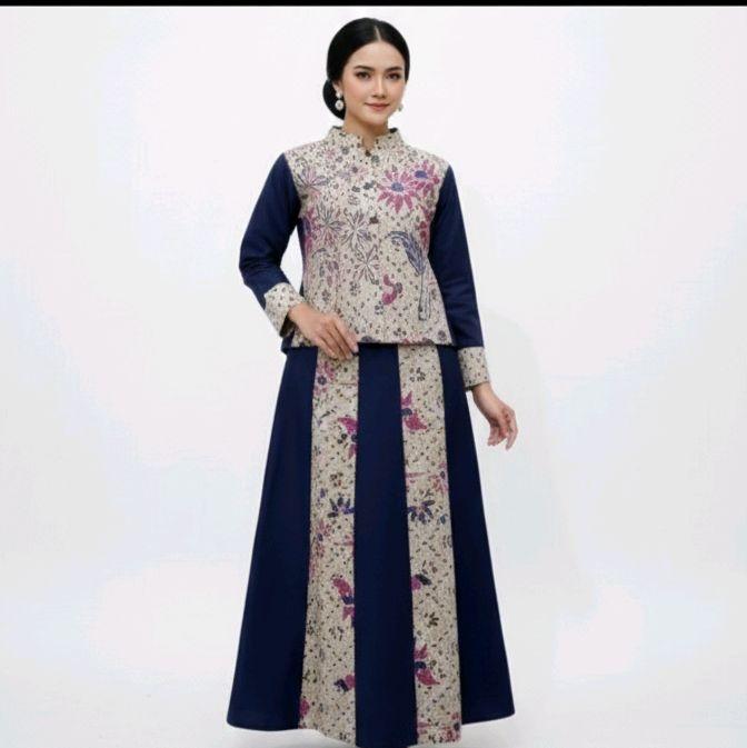 setelan batik rok setelan blus &rok/ setelah wanita saveta