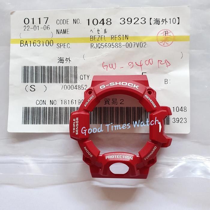 STOK TERBATAS !!!! BEZEL G-SHOCK GW-9400RD-4 GW 9400RD GW 9400 CASIO ORIGINAL TERJANGKAU