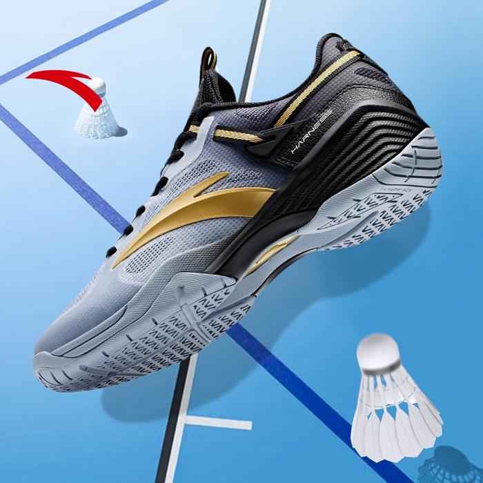 ANTA Sepatu Badminton Pria Sepatu Tenis Meja Badminton Shoes Men Sports Sneakers Table Tennis Shoes 
