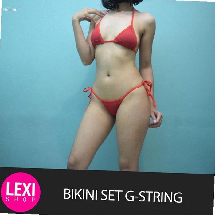 Lingerie Bikini Women Micro Bikini Thong Bra Set g string Premium | Hot Item
