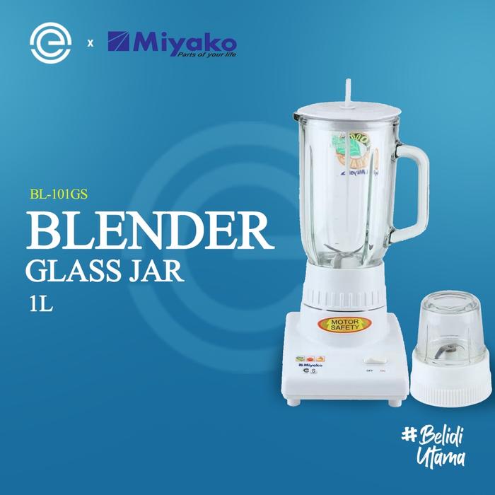 MIYAKO Blender Kaca 1 Liter - BL-101GS