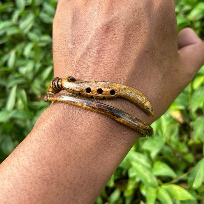 Gelang Akar Bahar Brahma Batik Ukir kujang