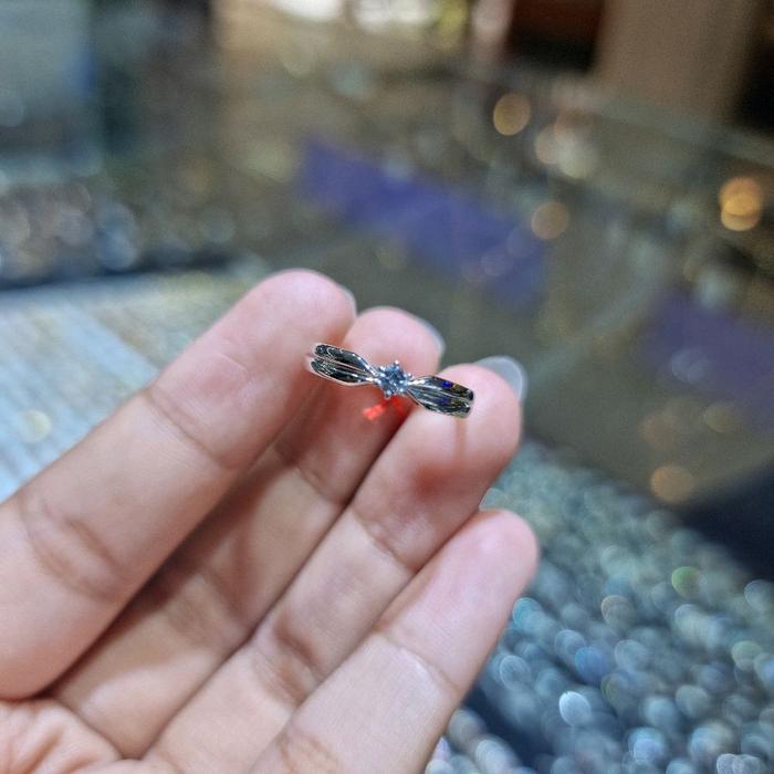 cincin mata 1 kadsr 375 mas putih