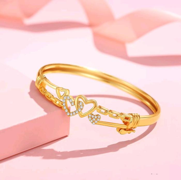 Gelang dewasa yaxiya permata zircon love