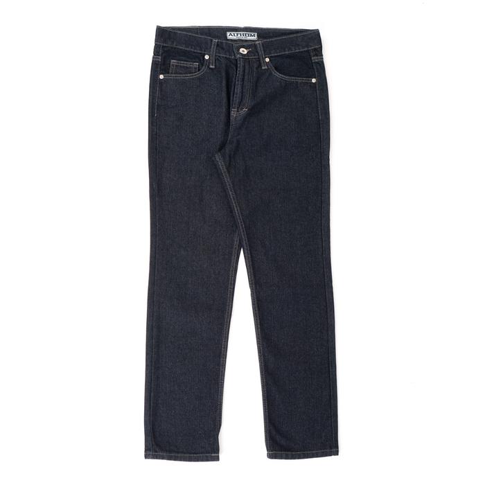 AlfheimCloth.Inc - Reguler Fit Dash Navy Denim 33.34.35.36 Jeans Standar Celana Pria Panjang dongker