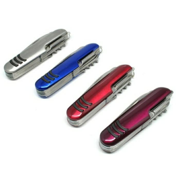 pisau lipat /Knifezer edc multifuction tool