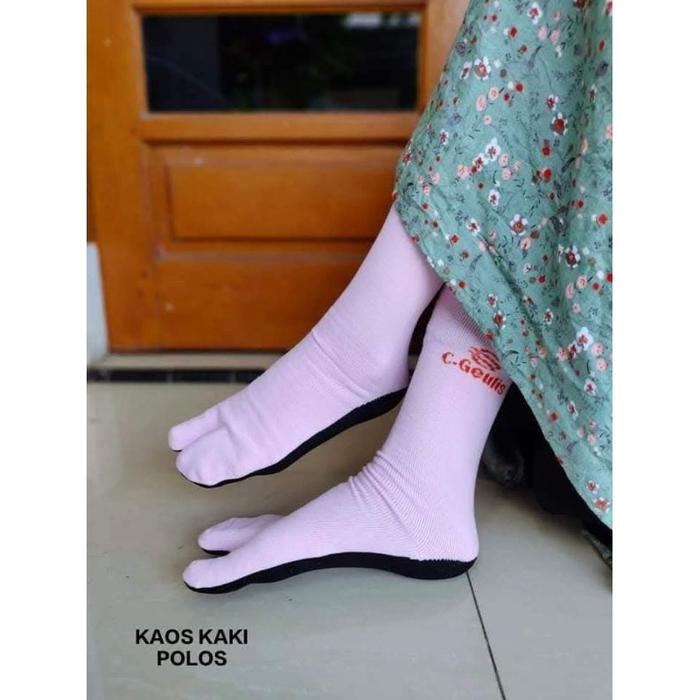 C-Geulis Kaos Kaki Polos Kaos Kaki Jempol Polos Kaos Kaki Muslimah