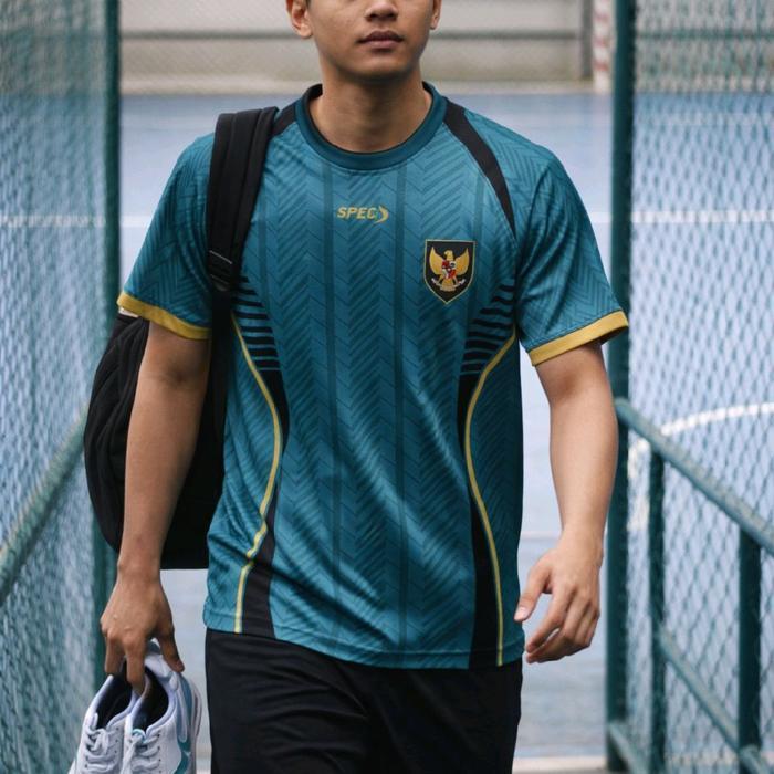 PREMIUM Specs Jersey Futsal Timnas Indonesia AFC Fullprint KR11877 Bisa Request Nama & Nomor Punggun