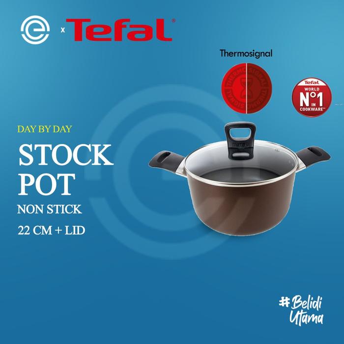 TEFAL Panci Stokpot 22CM + LID - Day by Day