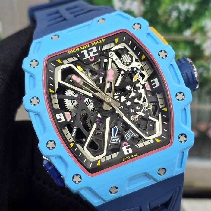 dcRichard Mille RM35-03 CA FQ Rafael Nadal Swiss Auromatic Movement Blue Dial