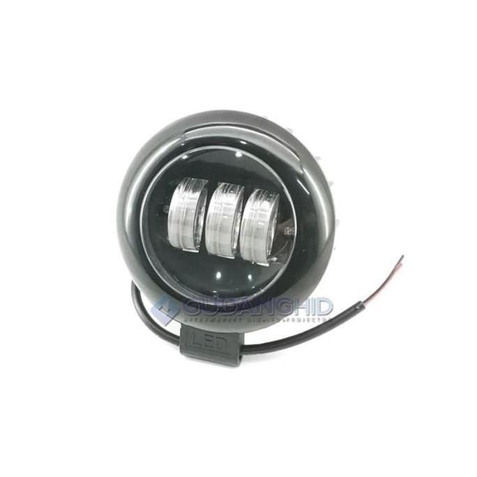 LAMPU TEMBAK SOROT LED CREE 30W LASER GUN DAYMAKER FOG LIGHT BULAT