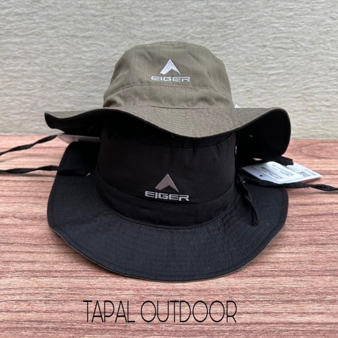 TOPI RIMBA EIGER 5441 7MN BOLAK - BALIK 2 IN 1 ORIGINAL