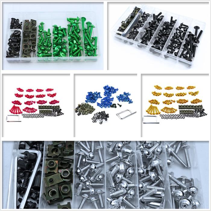 Complete Fairing Bolt Screws Kit Fit For CBR250 CBR600RR CBR900RR