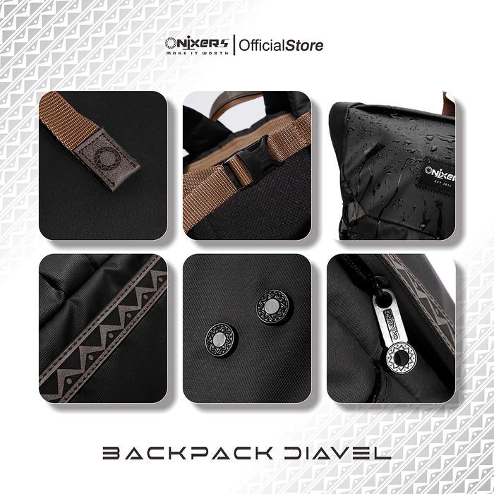 Onixers Diavel Tas Backpack Ransel Pria Waterproof