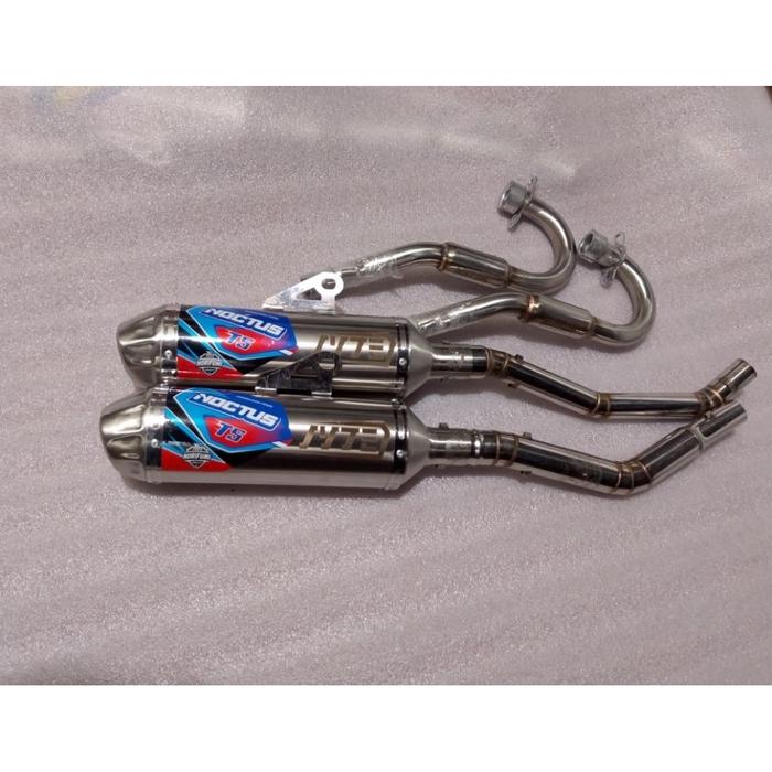 Knalpot Norifumi Noctus T5 Stainles PNP CRF/KLX/D'TRAKER