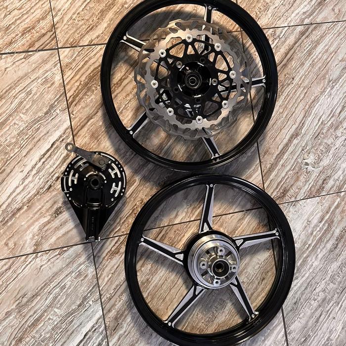 Velg Vixion bubut enkei sepaket pnp cb mp gl ninja dll