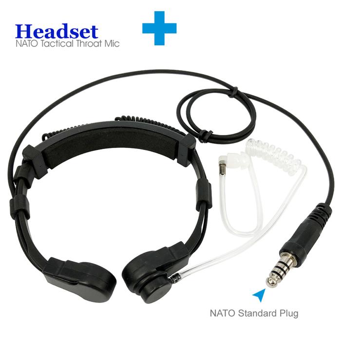 Walkie Talkie Headset Mikrofon U94 PTT Walkie Talkie