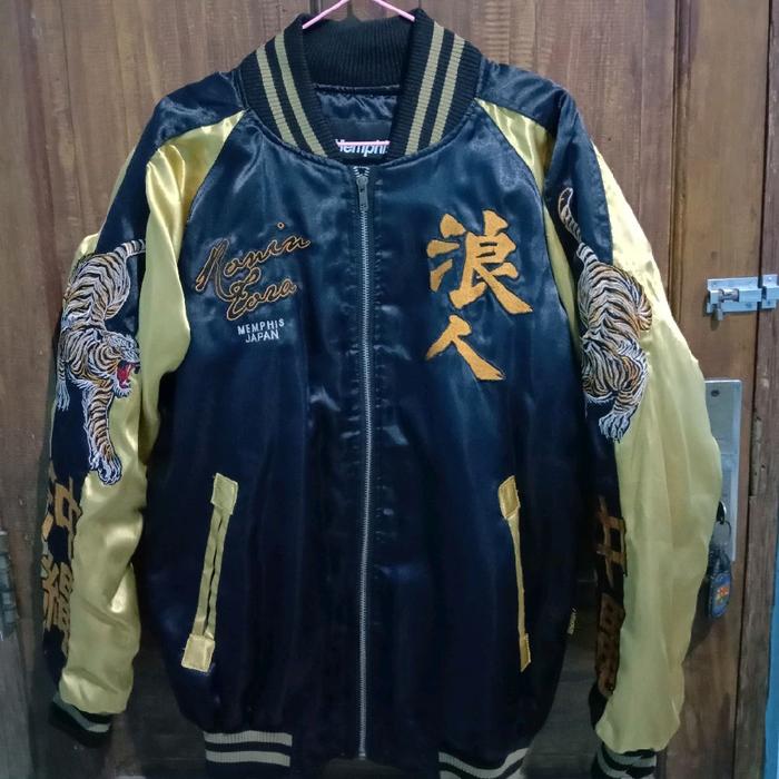Jaket Sukajan Memphis Origins dengan Desain Ronintora