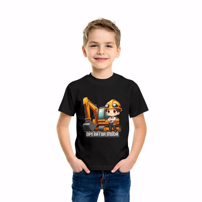 Kaos Baju Anak Operator Excavator Kaos Distro