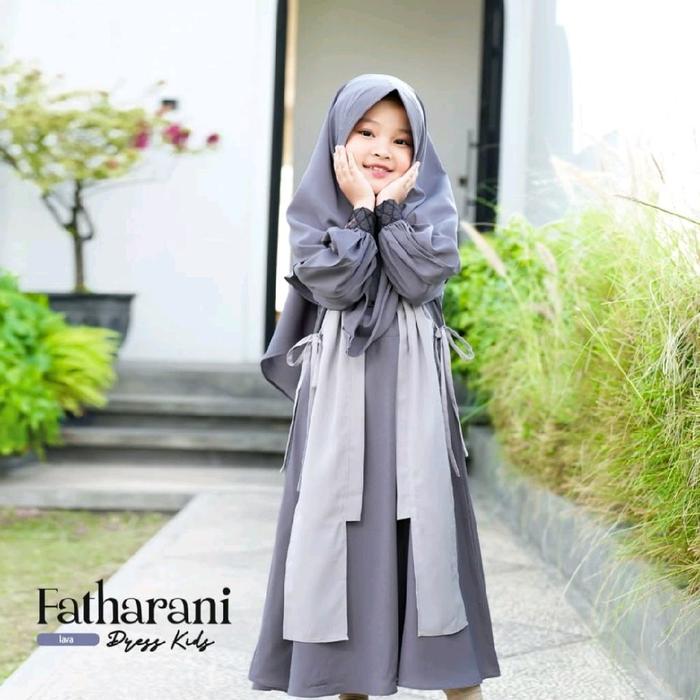 Esha Moslem | Fatharani Raya Series | Dress kids |  Gamis