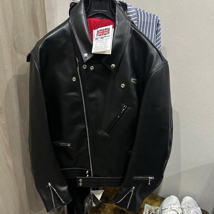 Lewis Leather 441 Horsehide Leather Jacket Made In England