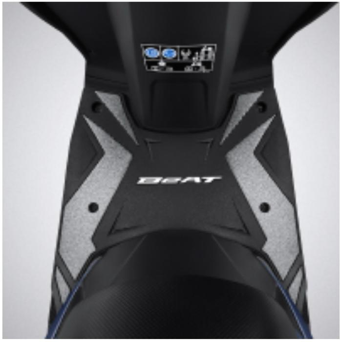 Step Floor injakan kaki be Brand BEAT Motor Karoseri Black & Silver Mobil Super mewah
