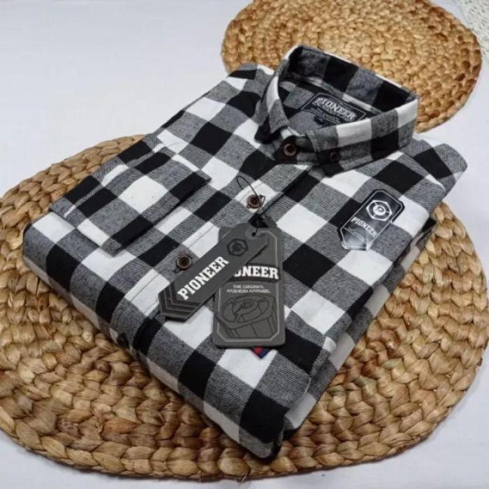 PROMO⚡Kemeja Flanel Pria [MOTIF SULTAN] Lengan Panjang Distro (Ori) Motif Flanel Kotak Kotak / Hem F