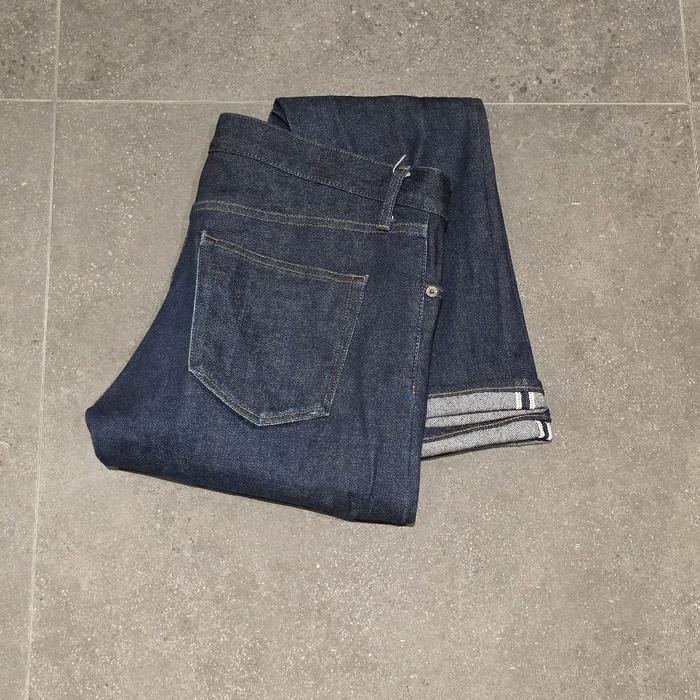 Raw Denim Uniqlo Selvedge bukan momotaro nudie