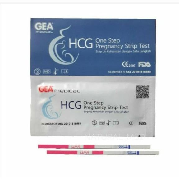 Strip Tes Kehamilan HCG Akurasi Tinggi - 50 Strip per Box