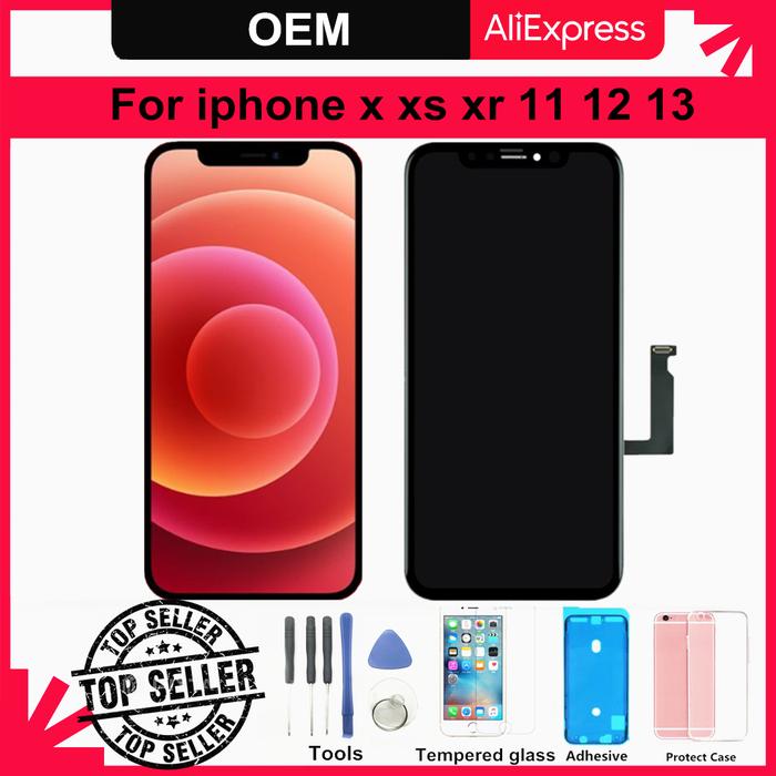 Original OEM Pantalla Soft OLED LCD Display For iPhone X XS 11 Pro