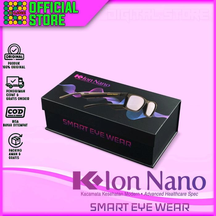 ION NANO EYE WEAR KACAMATA CANGGIH TERAPI KESEHATAN 100% ORIGINAL PT K LINK INDONESIA