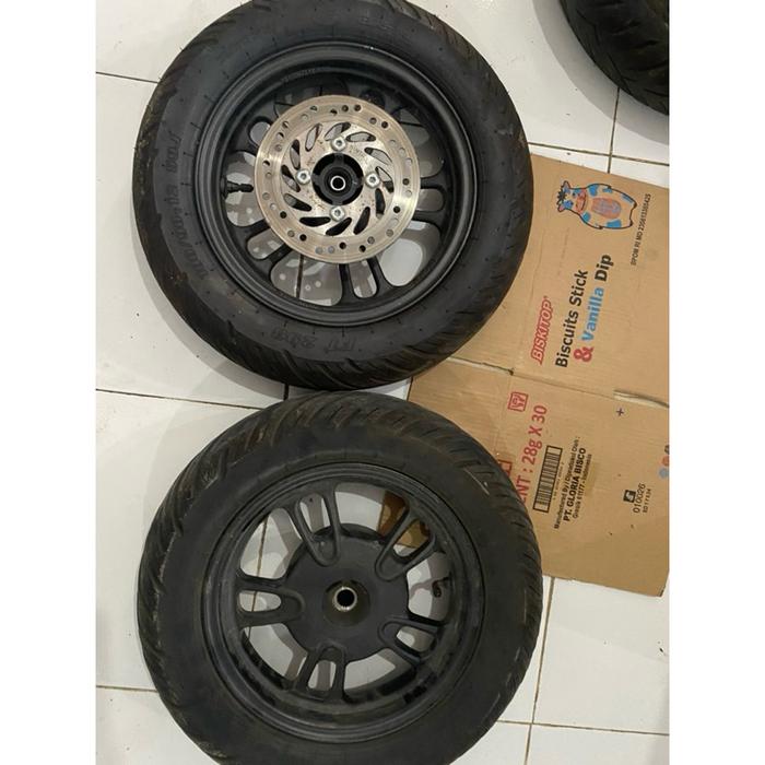 VELK SET BAN DEPAN BELAKANG SCOOPY NEW2020-2024 PNP SCOOPY 2017-2020ORIGINAL CABUTAN