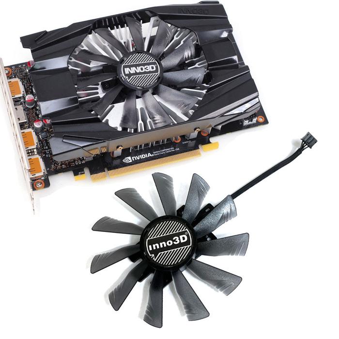 NEW CF-121015S INNO3D P106-100 FAN，For INNO3D RTX 2060、2060Super Compact Fan、INNO3D GTX 1660、1660Sup
