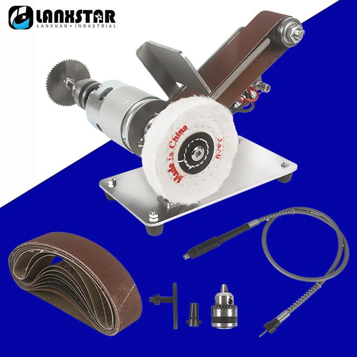 Electric Belt Sander Polisher Mini Polishing Machine Belt Sander