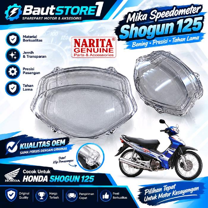 Mika Speedometer Shogun 125 Bening Presisi Tahan Lama untuk Suzuki Shogun 125 Kualitas OEM Original