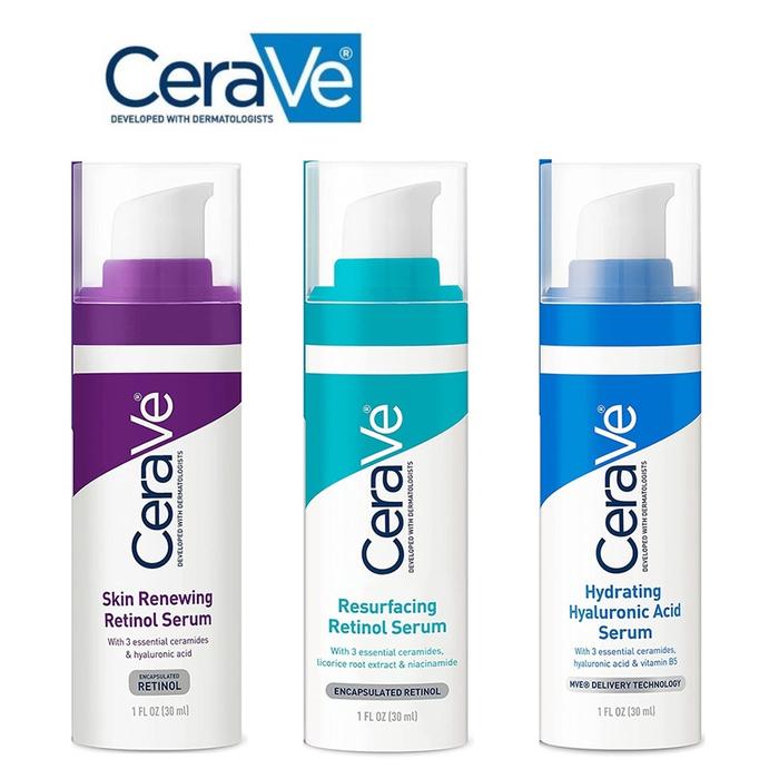 New CeraVe Resurfacing Retinol Serum Skin Renewing Retinol Serum